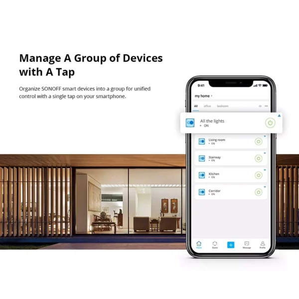 SONOFF Mini R2 10A Smart WiFi Interruptor de luz inalámbrico - Imagen 6